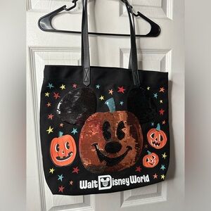 Disney Parks Mickey Pumpkin tote bag